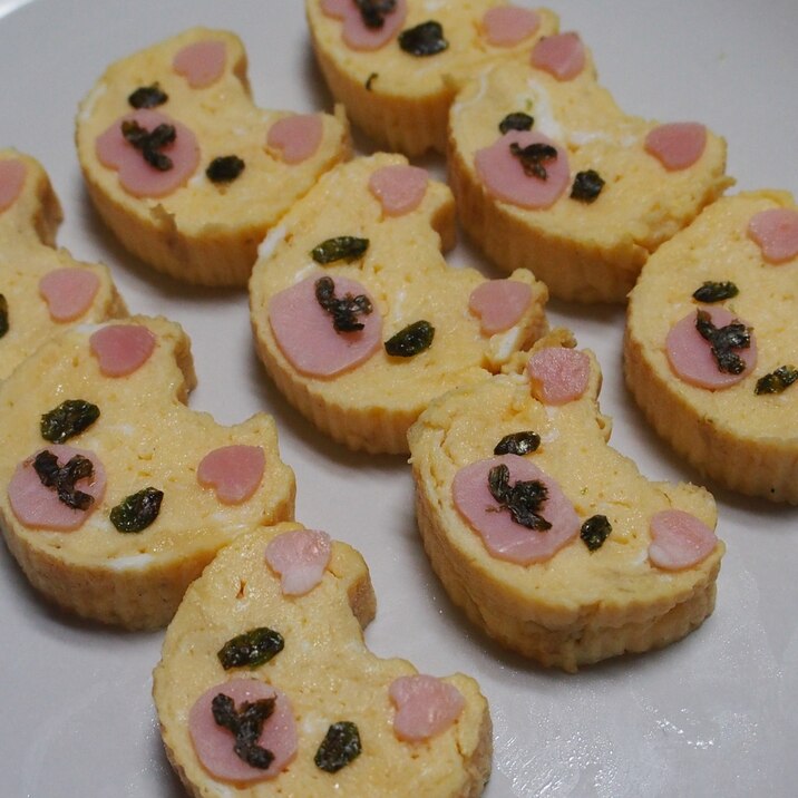 おせちに キャラ弁に 犬の卵焼き レシピ 作り方 By sokosokoまぁち 楽天レシピ